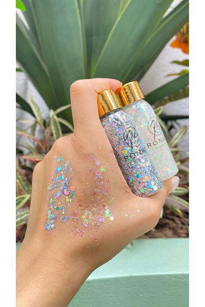 RS Ronassi Cosmetics Forteleza Ronassi Glitter Gel - Body, Hair and Face Cosmetics