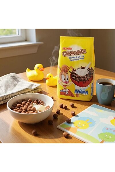 ALFA KRANK Chocomix Mısır Ve Buğday Gevreği 250 Gr