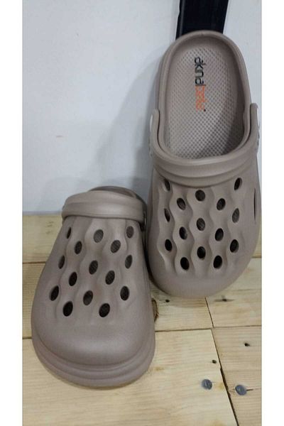 Akınal Bella Καθημερινές παντόφλες New Season Unisex Orthopedic Camel Color