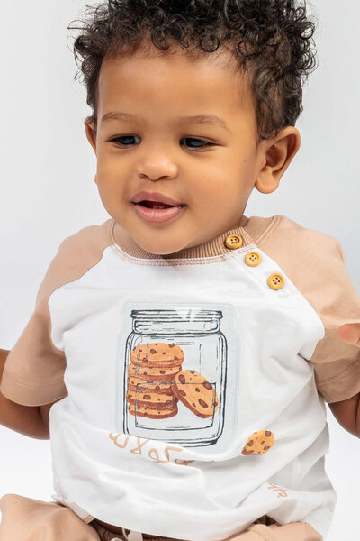 Ein Ghein kids wear بلوزة شوكولاتة ولا بسكوتة؟