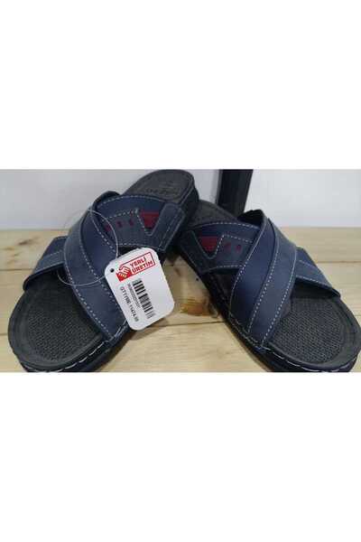 GEZER YENİ SEZON RAHAT TABAN ÇAPRAZ BAĞLI GÜNLÜK YAZLIK ERKEK TERLİK