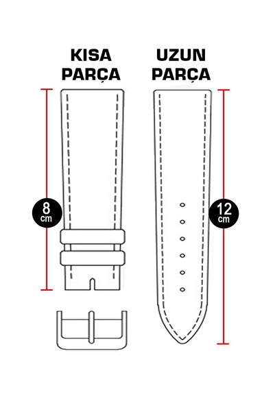 Saatse Navy Blue 20mm Watch Band