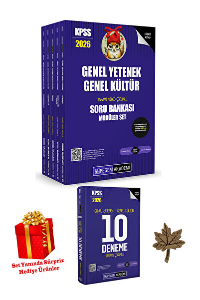 Pegem Akademi Yayıncılık Pegem 2026 Kpss Genel Yetenek Genel Kültür Soru Bank...