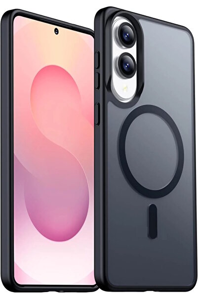 m.tk moveteck Samsung Galaxy S25 Edge Kılıf Kamera Çıkıntılı Magsafe Şarj Des...