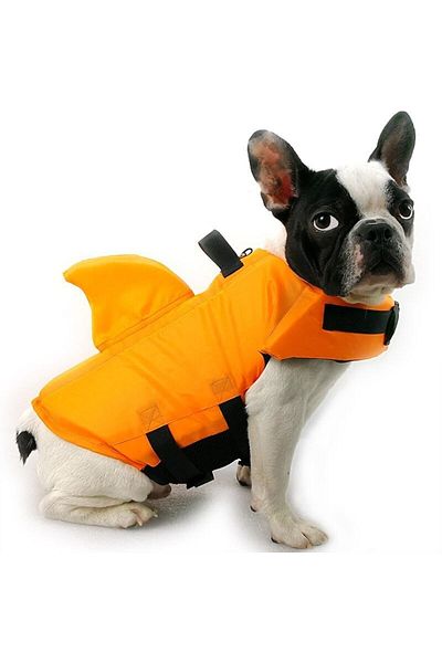 kingfriend Dog Life Jacket Green (S) with Sunglasses Gift