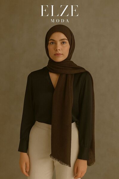ELZE MODA شال BAMBU KRAŞ عالي الجودة