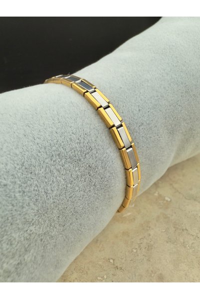 Snartun Thin Italian Charm Steel Bracelet |   Tarnish Stainless Steel Charm Bracelet