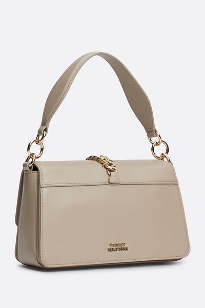 Tommy Hilfiger Bézs női Crossbody táska - fonott és láncos