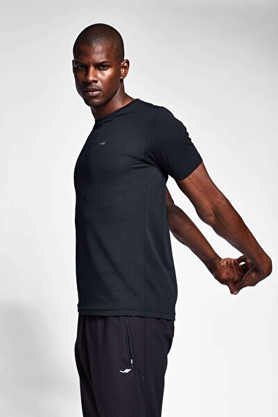 Lescon Μαύρο ανδρικό T-Shirt 21S-1298-21B