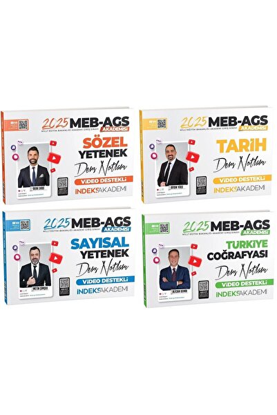 İndeks Akademi İndeks Akademi 2025 MEB-AGS Akademisi Sözel+Sayısal Yetenek+Ta...