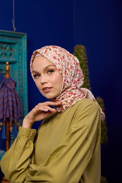 İpekhan Μαλακό κασκόλ Marrakech Collection Red 1193-28
