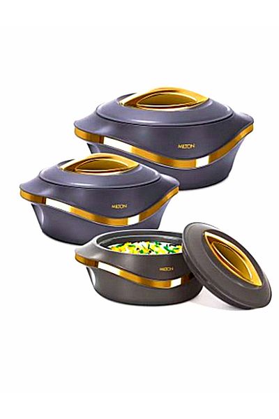 Un Milton Food Container Set of 3 (500ml, 1000ml, 1500ml)