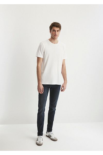 Mavi Černé džínové kalhoty James Hazy Ink Jet 0042426976