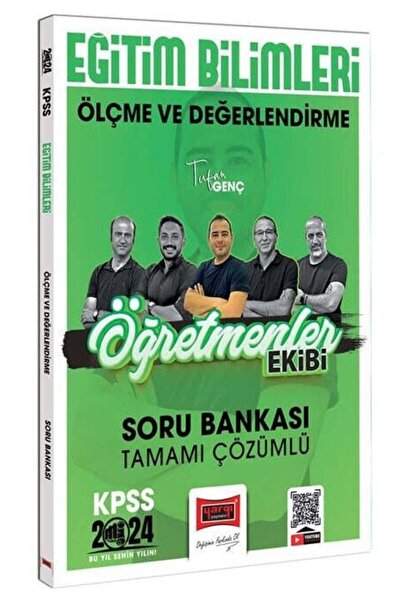 Yargı Yayınları Yargı 2024 KPSS Eğitim Bilimleri Ölçme ve Değerlendirme Öğretmenler Ekibi Soru Bankası Çözümlü - Tuf