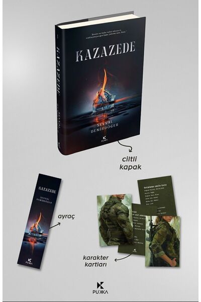 Pukka yayınları KAZAZEDE CİLTLİ--ŞEVVAL DEMİRDÖĞER