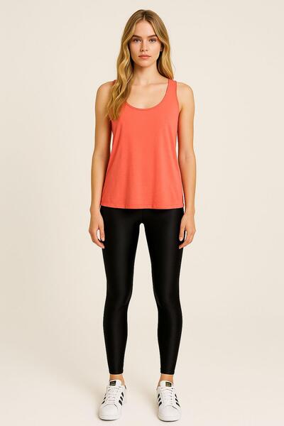 COTENCONCEPT Μπλουζάκι Αθλητικό Βασικό με Χοντρό Λουράκι σε Άνετη Γραμμή Α