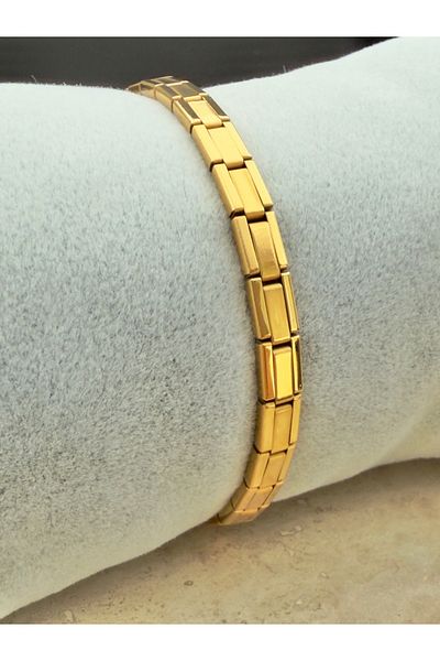 Snartun Thin Italian Charm Steel Bracelet |   Tarnish Stainless Steel Charm Bracelet