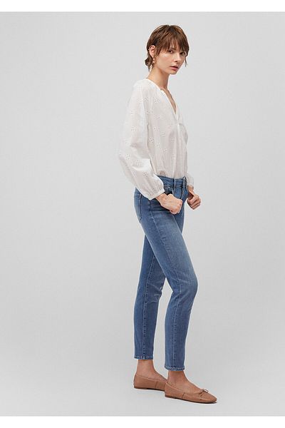 Mavi Ada Casual Vintage Indigo Blue Jean Kalhoty 1020534721