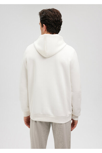 Mavi Φούτερ White Basic με κουκούλα 0610937-70057