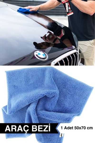 Ellesill Mikrofiber Araba Kurulama Bezi Leke Bırakmaz Oto Cam Temizlik Havlus...