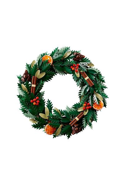 LEGO 10340 Iconic Botanicals Wreath - Wreath 1194 Pieces 18 Years