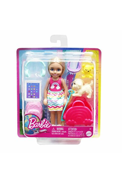 Barbie FABBATOYS Chelsea Seyahatte Bebek ve Aksesuarları
