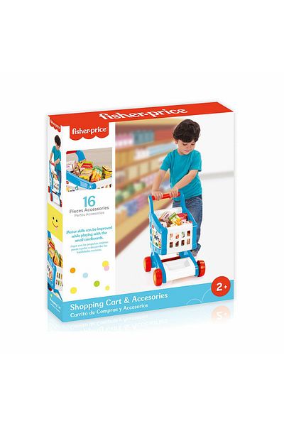 DOLU OYUNCAK FABBATOYS Market Trolley