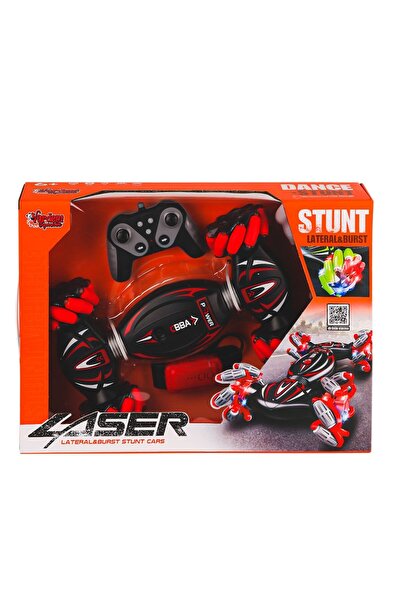 VARDEM OYUNCAK RQ3034-1 Kumandalı Bilekten Kontrol Işıklı Müzikli Stunt Araba -Vardem Oyuncak