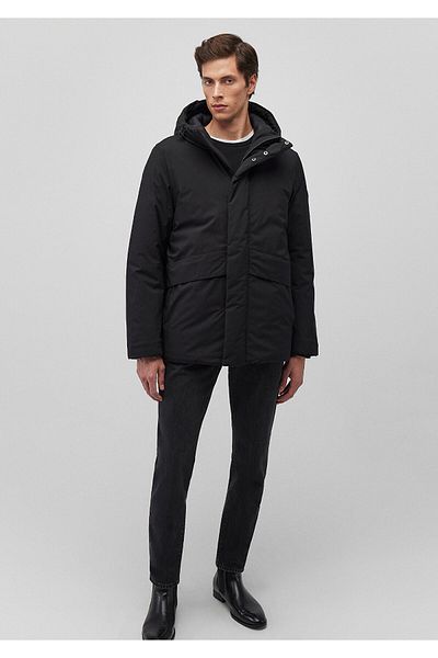 Mavi Μαύρο Hooded Parka - Loose Fit, Άνετο Σχέδιο 0110443 -900