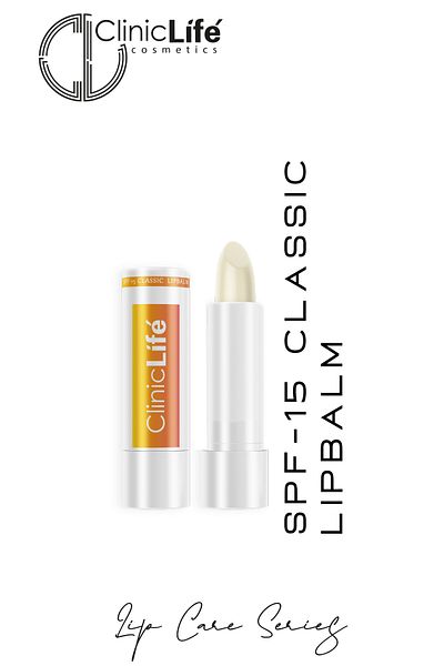 cliniclife Lip Care Cream 4,8gr Natural Oils with SPF 15 Classic Lip Care Moisture Lip Balm