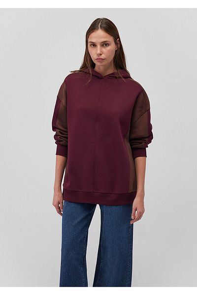 Mavi Claret Red Crew Neck Sweatshirt - 1S10200-87830