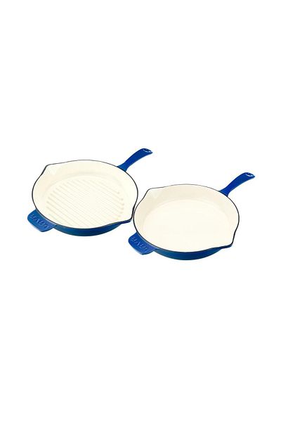 Lava Cast Iron 2x Edition Series Special Collection Cast Iron Pan Set
