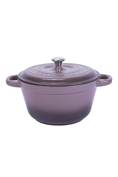Lava Cast Round Pot Cast Iron Lid New Heritage Series Diameter(Ø)26cm