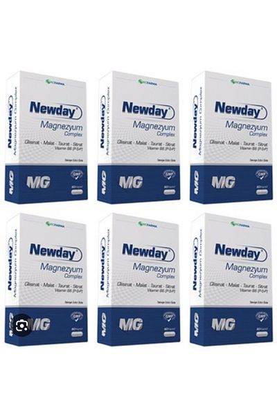 newday مجمع المغنيسيوم 6x