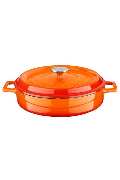 Lava Casting Multi-Purpose Yayvan Pot Casting Iron Solid Handle Edition Series Diameter (Ø) 28 cm