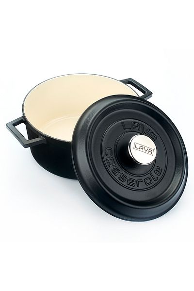 Lava 24cm Edition Series - Cast Iron Solid Round Pot with Handle