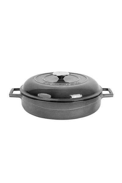 Lava Premium Series - Cast Iron Spring Pot, Iron Dome Form Lid, Diameter(Ø)28Cm