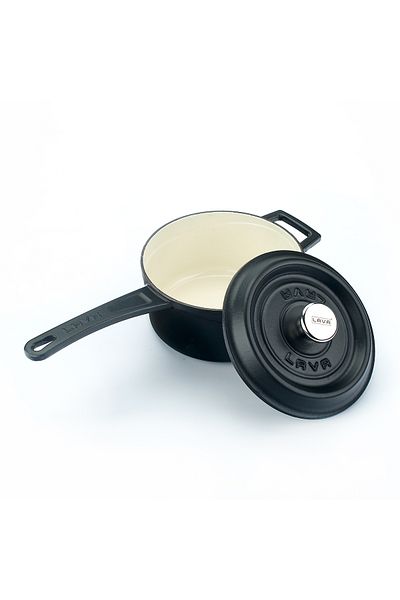 Lava Round Iron Solid Cast Sauce Pot - Edition Series, Diameter (Ø16Cm
