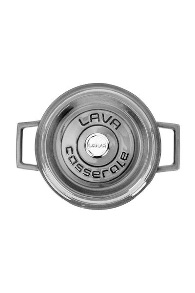 Lava Premium Series - Cast Round Pot, Iron Solid, with Handle, Diameter(Ø)20Cm
