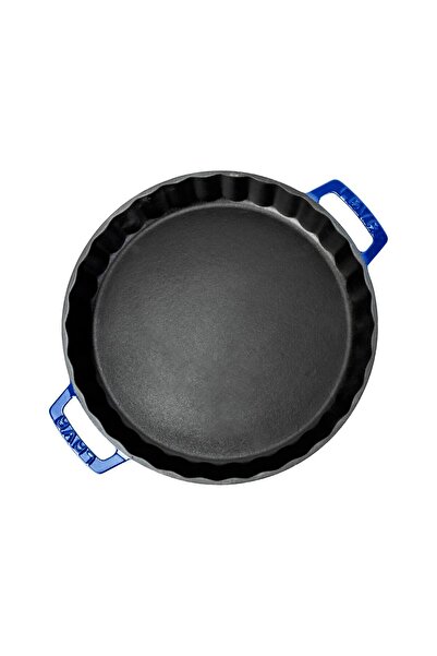 Lava Cast Round Rosto and Oven Tray Cast Iron Solid Double Handle Diameter(Ø)30cm