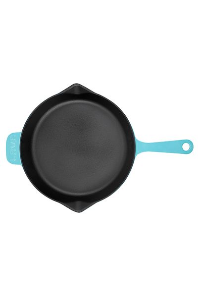 Lava Cast Round Frying Pan Cast Iron Solid Handle Spring Series Diameter(Ø)28cm