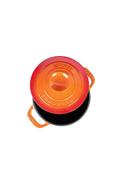 Lava Experience Series - Cast Round Pot, Iron Lid, Diameter(Ø)23Cm