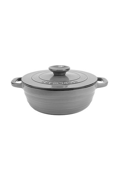 Lava Cast Round Pot Cast Iron Lid Experience Majolik Series Diameter(Ø)28cm