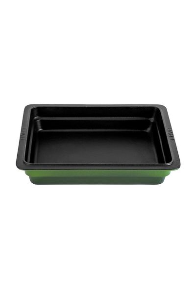 Lava 1/2 Rectangular Gastronomy Bathtub - Casting, 26X33Cm Size