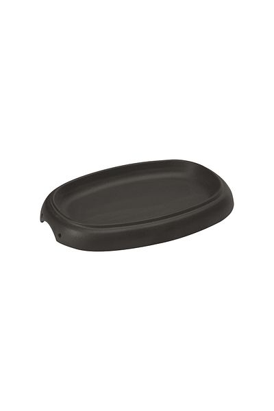 Lava Cast Oval Fajita Plate Size 12x19cm