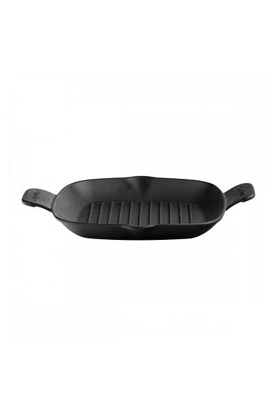 Lava Cast Iron Grill Pan Cast Iron Solid Double Handle Size 26x26cm