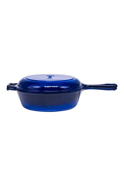 Lava Cast Iron Combo Deep Round Frying Pan Cast Iron Solid Handle Diameter(Ø)26cm