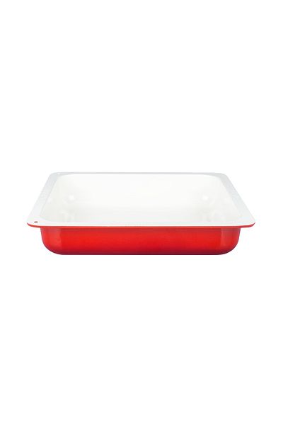 Lava 35X32Cm Rectangular Gastronomy Bathtub - 2/3 Casting Size