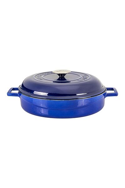 Lava Cast Iron Multi-Purpose Spring Pot Cast Iron Dome Form Lid Premium Series Diameter(Ø)28cm