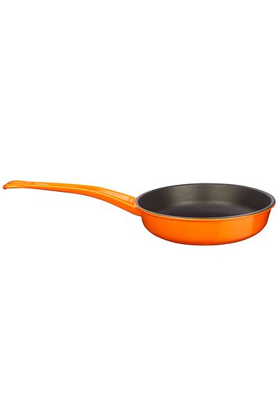 Lava Cast Round Frying Pan Cast Iron Solid Handle Diameter(Ø)24cm